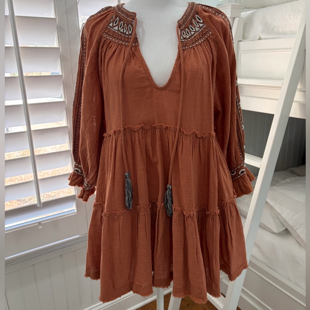NWT Free People Terracotta Tunic size Small - Picture 2 of 10